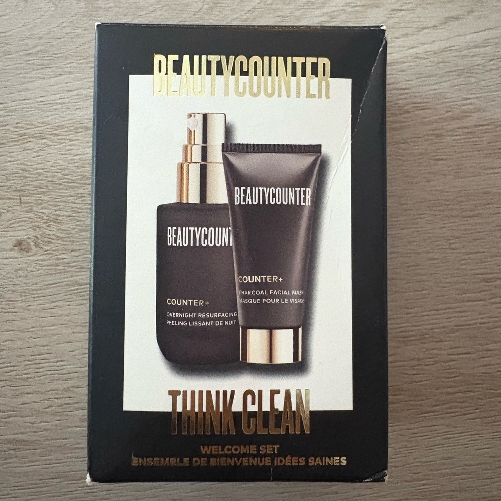 Beautycounter Cleanser Set - Peel and Charcoal Mask